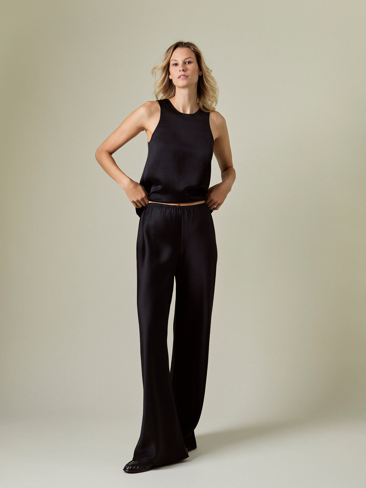 BADESSE SATIN TOP