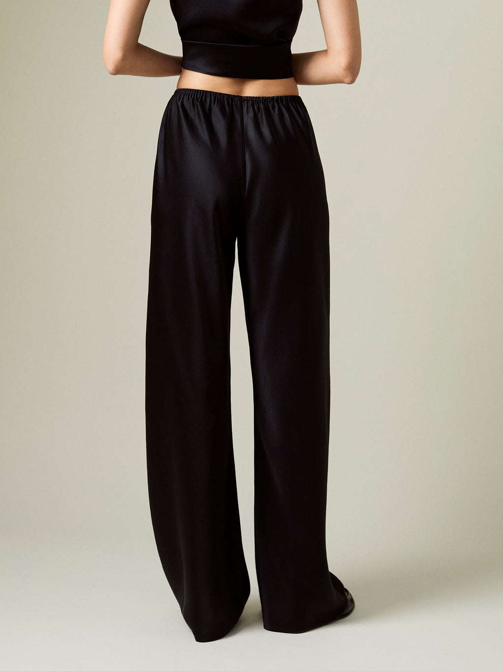 BADESSE SATIN BIAS TROUSER