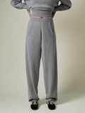 LENI CASHMERE WIDE-LEG TROUSER