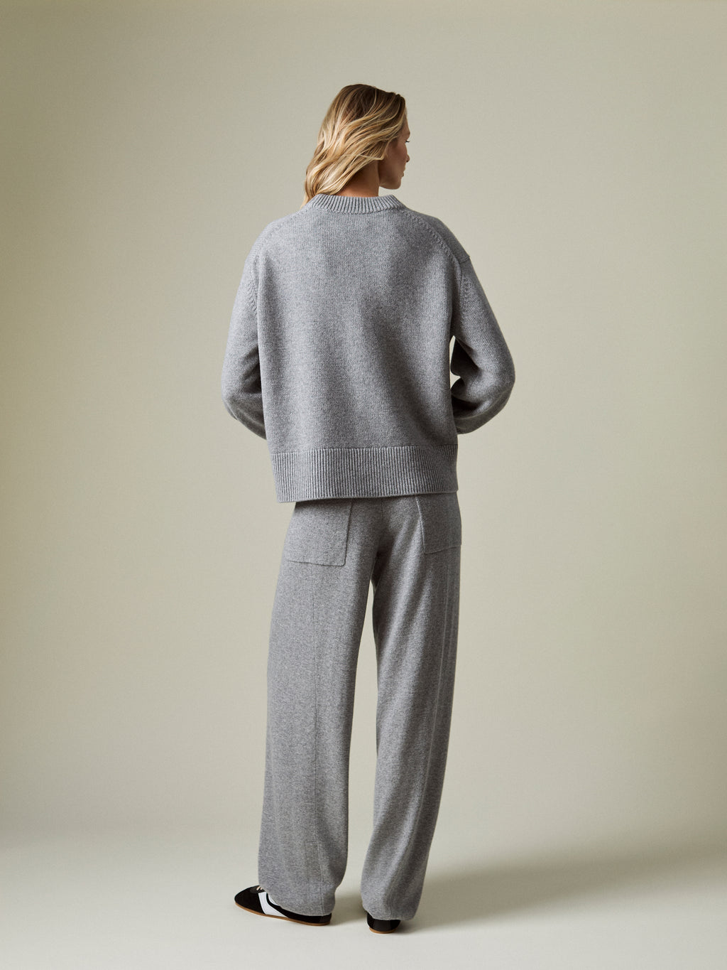 LENI CASHMERE CREW-NECK JUMPER