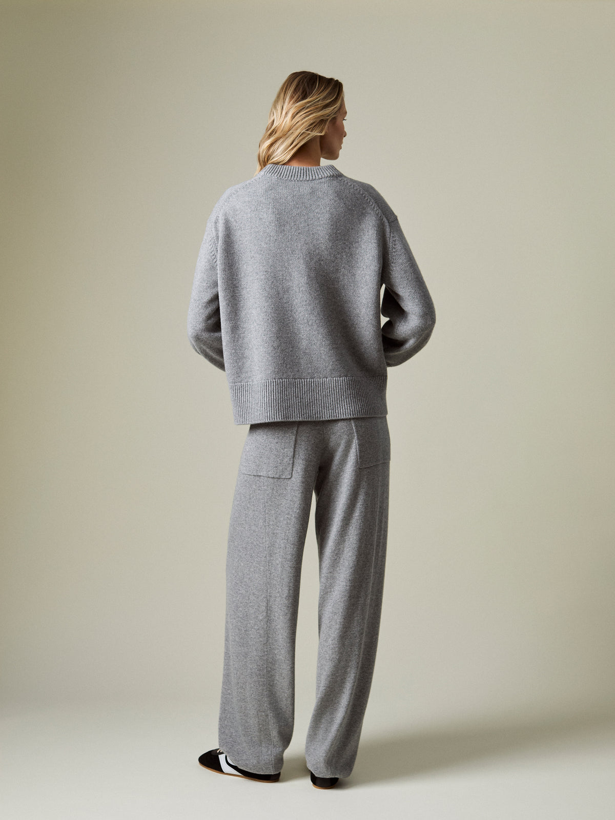 LENI CASHMERE CREW-NECK JUMPER