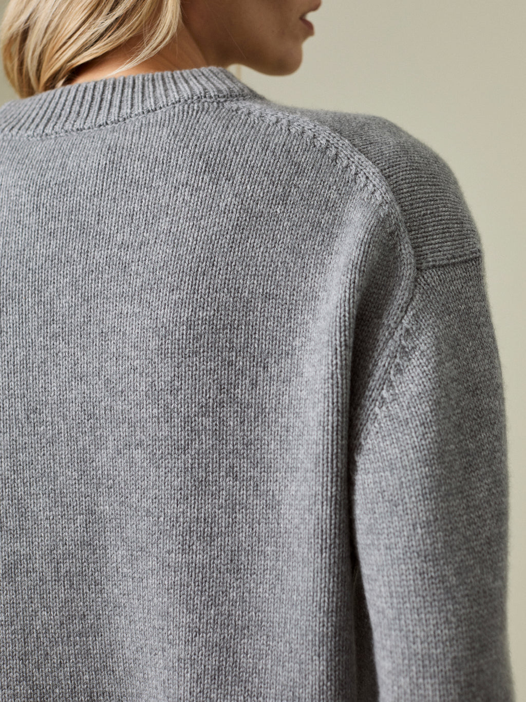 LENI CASHMERE CREW-NECK JUMPER