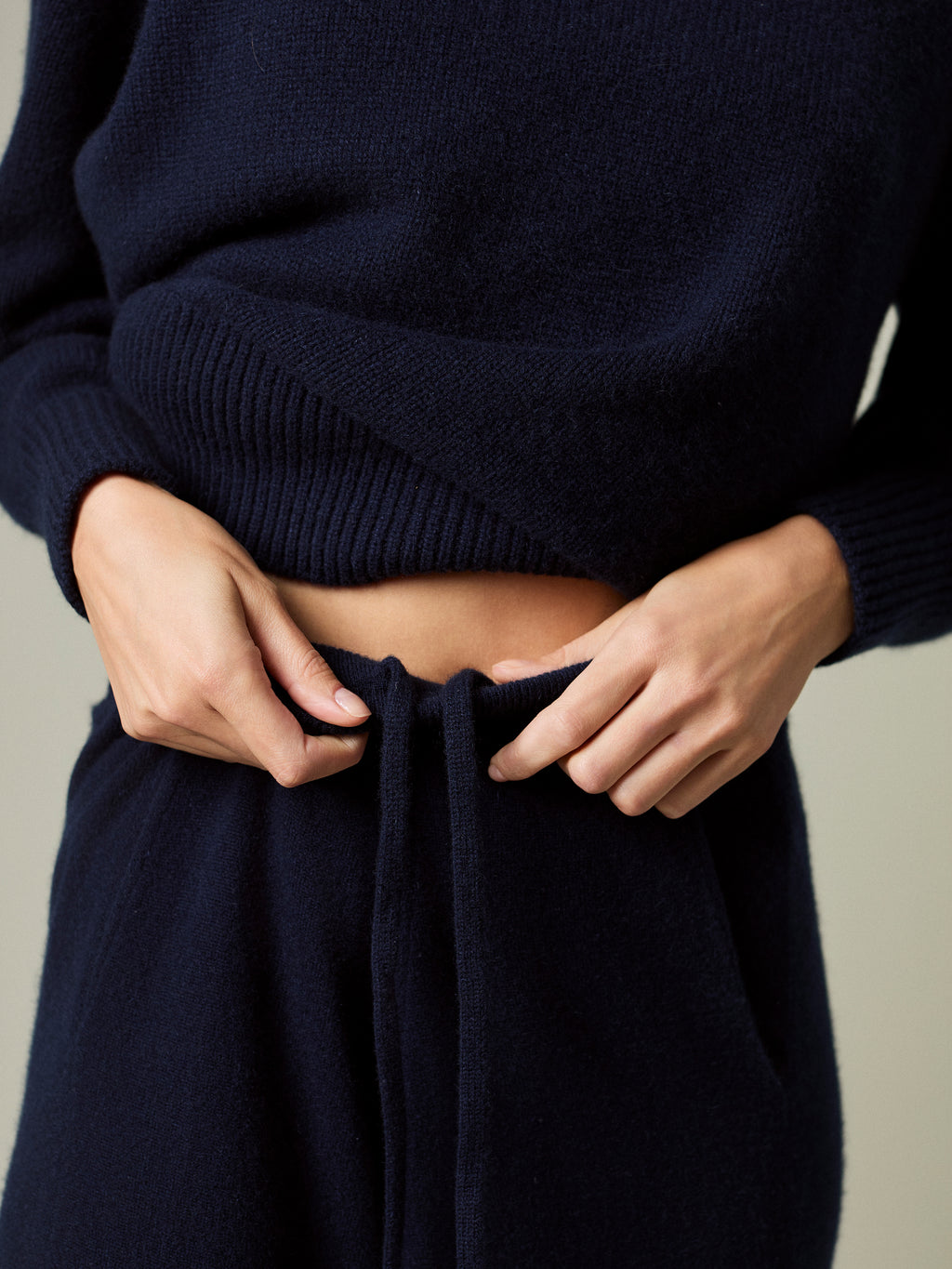LENI CASHMERE WIDE-LEG TROUSER