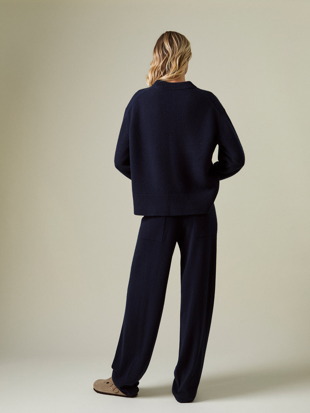 LENI CASHMERE CREW-NECK JUMPER