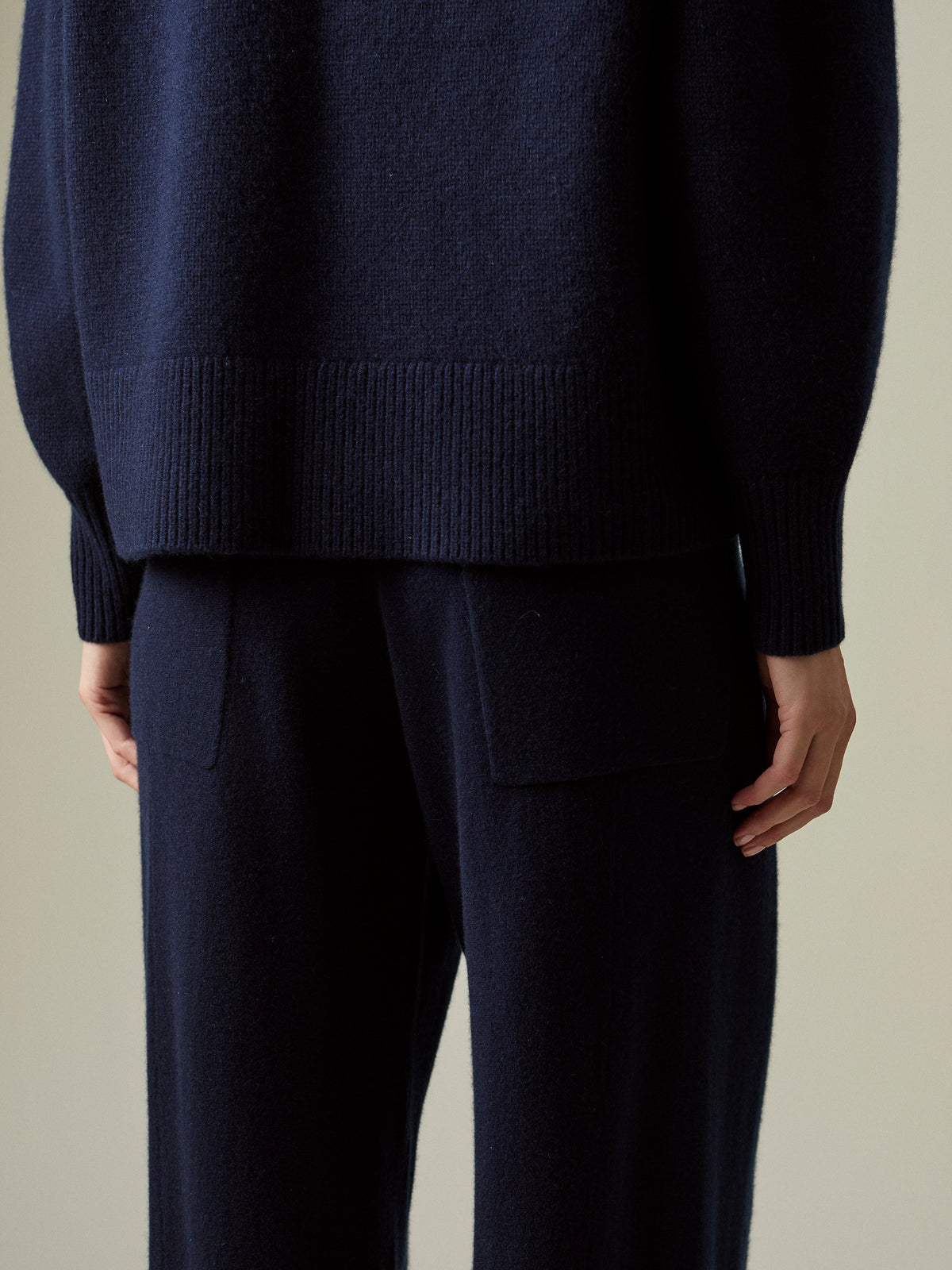 LENI CASHMERE CREW-NECK JUMPER