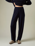 LENI CASHMERE WIDE-LEG TROUSER